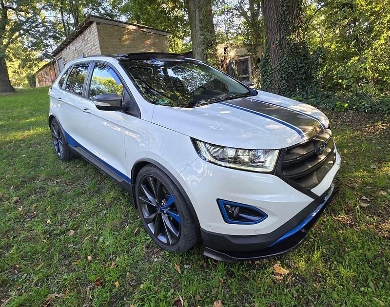Weiß Gebraucht 2016 Ford Edge Sport SUV | 14.500 € (Superpreis) - Bild 1/4