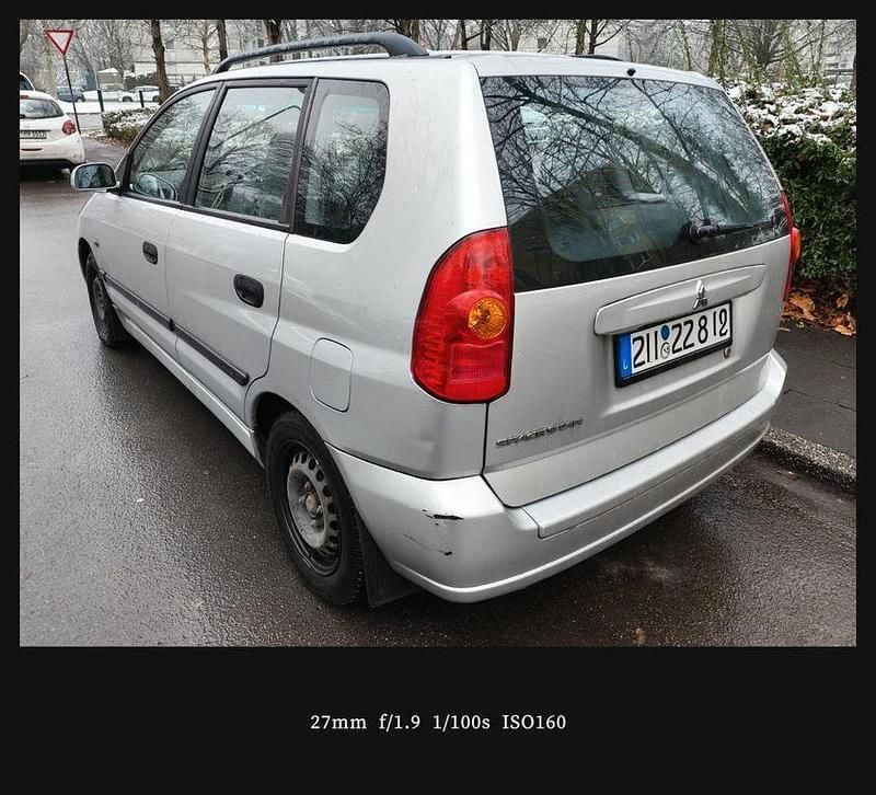 Gebraucht Mitsubishi Space Star Comfort Edition 98 PS (72 kW) 2004 Silber Van / Kleinbus