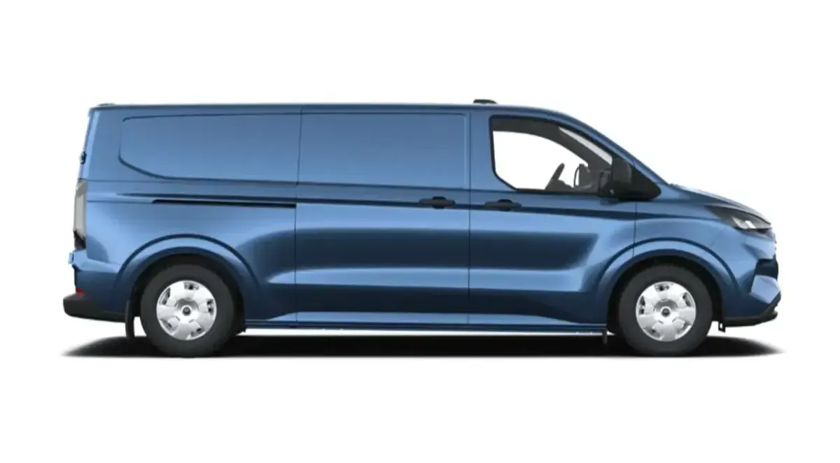 Ny Ford Transit Custom Trend 170 HK (125 kW) 2025 Blå Van