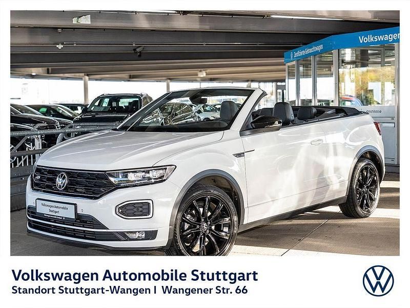 Pure white/schwarz Gebraucht 2022 VW T-Roc R-line SUV | 25.330 € (Guter Preis) - Bild 1/4