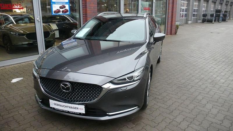 Gebraucht Mazda 6 Sports-Line 184 PS (135 kW) 2021 Grau Kombi