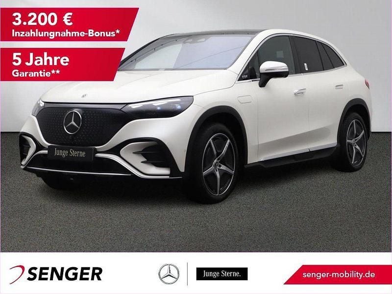 Manufaktur diamantweiß bright Gebraucht 2024 Mercedes EQE350 AMG SUV | 61.880 € (Guter Preis) - Bild 1/4