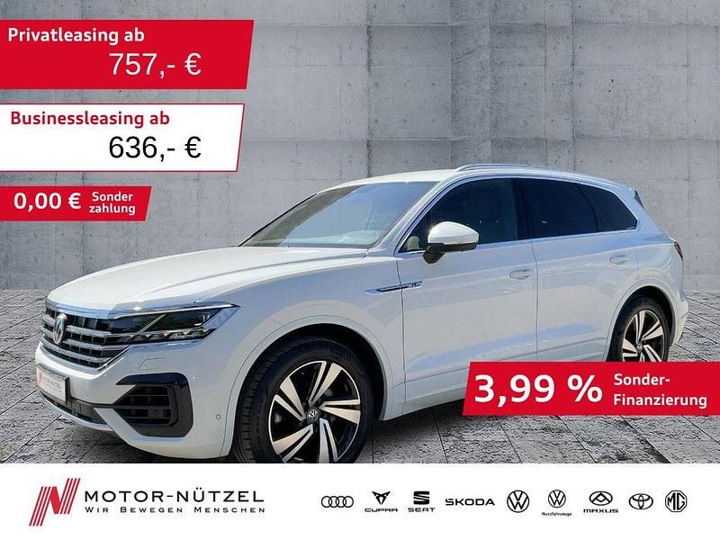 Weiß Gebraucht 2020 VW Touareg R-line SUV | 48.450 € (Fairer Preis) - Bild 1/4