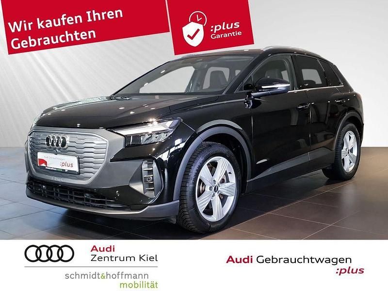 Mythosschwarz metallic Gebraucht 2022 Audi Q4 e-tron Ambiente SUV | 28.880 € (Guter Preis) - Bild 1/4