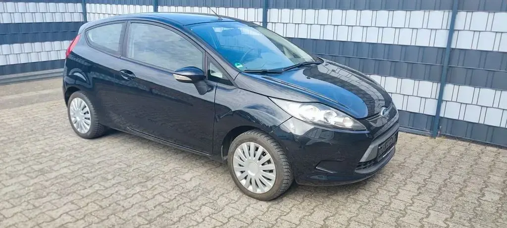 Gebraucht Ford Fiesta Trend 82 PS (60 kW) 2009 Schwarz Kleinwagen