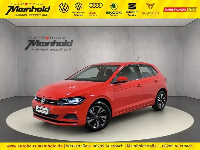 Flashrot Gebraucht 2019 VW Polo Comfortline Limousine | 16.666 € (Fairer Preis) - Bild 1/4