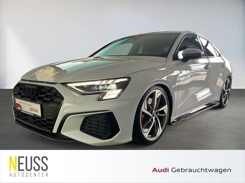Gletscherweiß metallic Gebraucht 2022 Audi S3 Business Limousine | 35.650 € (Guter Preis) - Bild 1/4