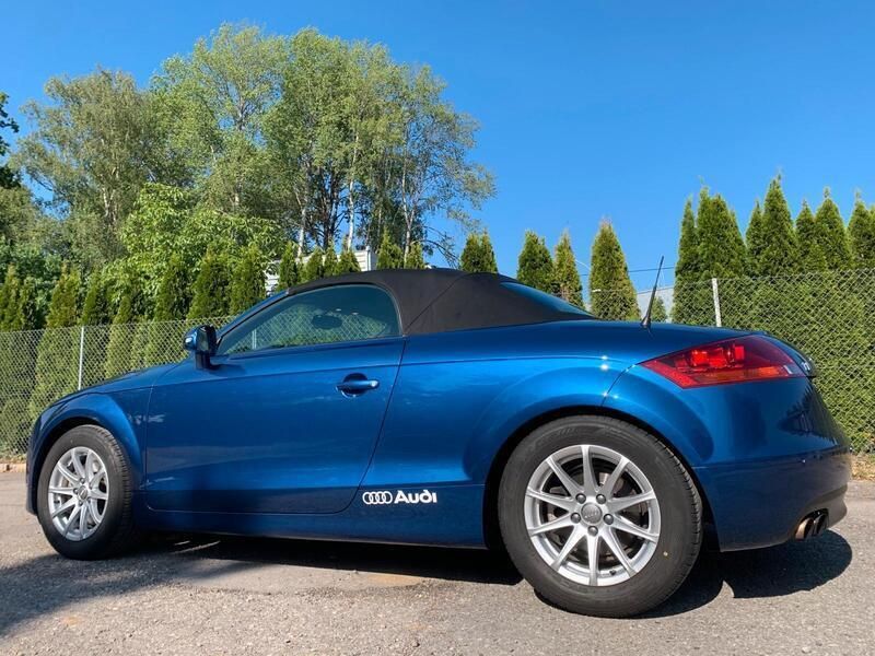 Blau Gebraucht 2008 Audi TT Roadster Cabrio | 11.999 € (Fairer Preis) - Bild 1/4