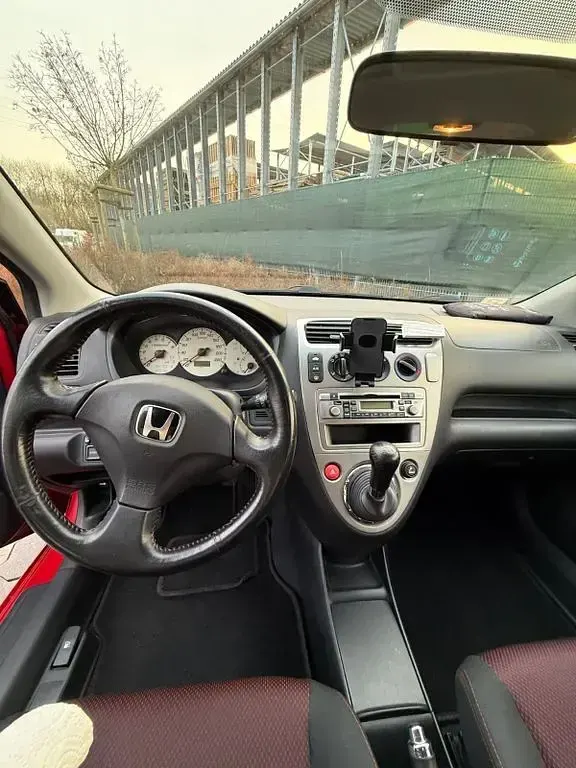 Gebraucht Honda Civic Sport 90 PS (66 kW) 2005 Rot Limousine
