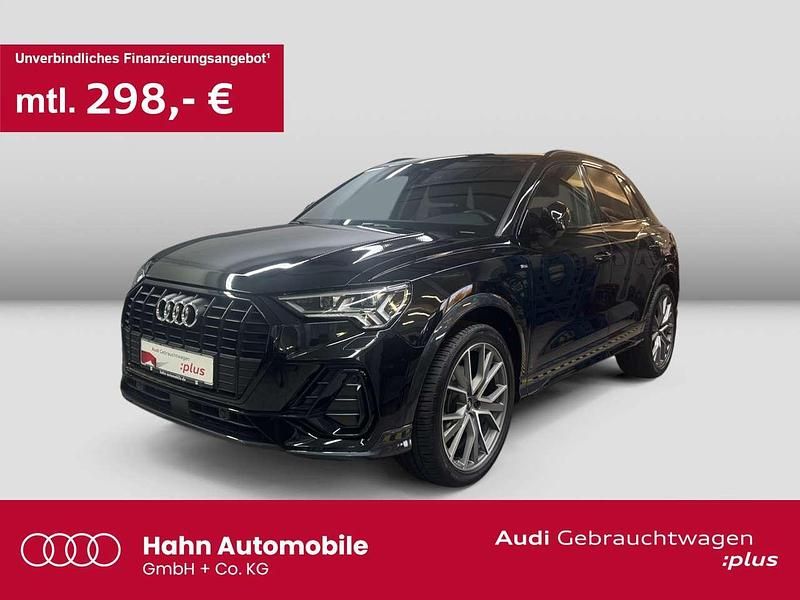 Mythosschwarz metallic Gebraucht 2022 Audi Q3 S-Line SUV | 32.930 € (Fairer Preis) - Bild 1/2