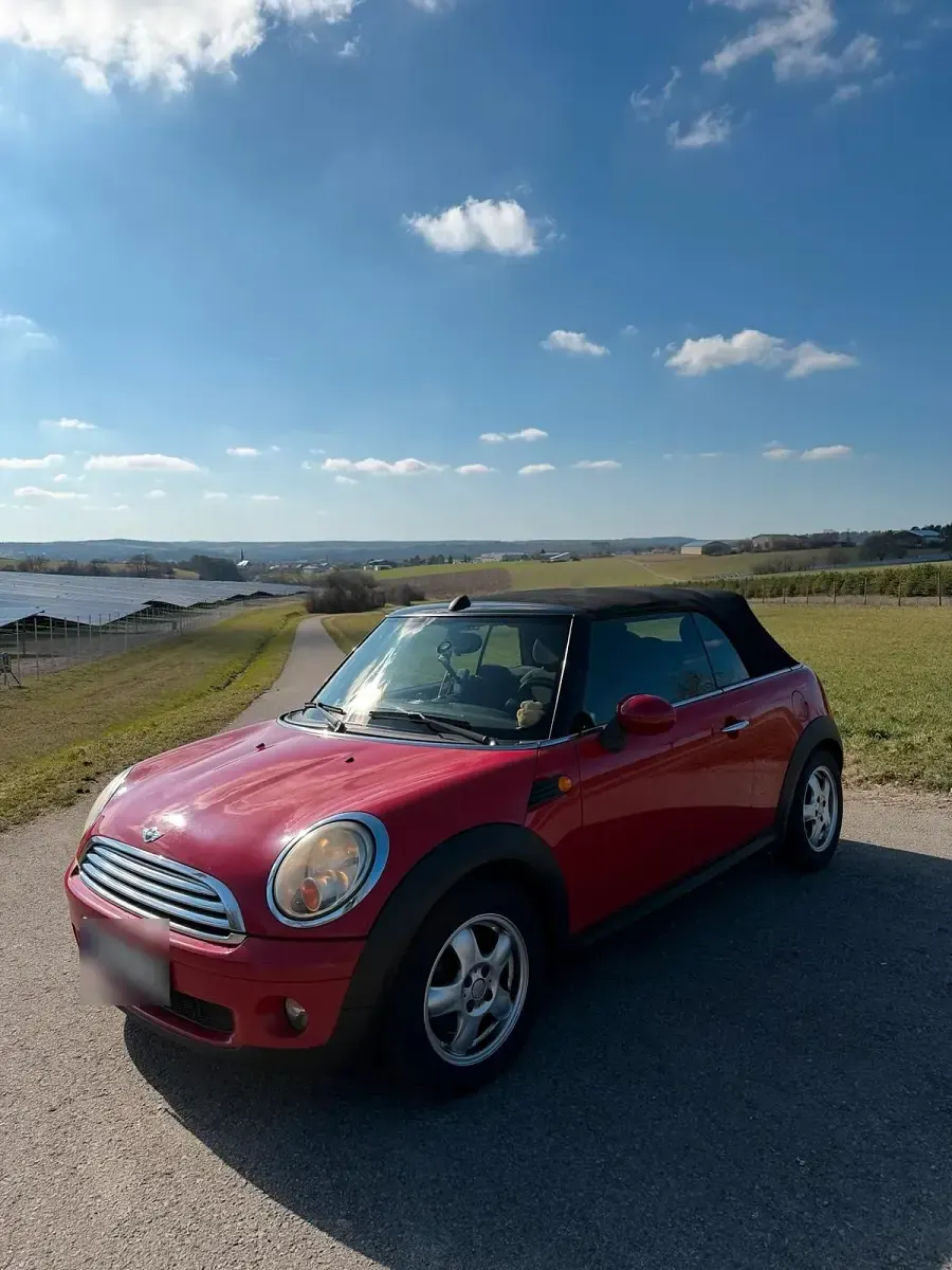 Gebraucht Mini Cooper Cabriolet 120 PS (88 kW) 2010 Rot Cabrio