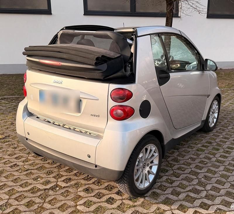 Gebraucht Smart ForTwo Cabrio 71 PS (52 kW) 2008 Silber Cabrio