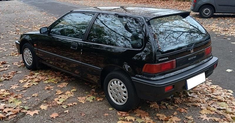 Gebraucht Honda Civic 90 PS (66 kW) 1991 Schwarz Coupé