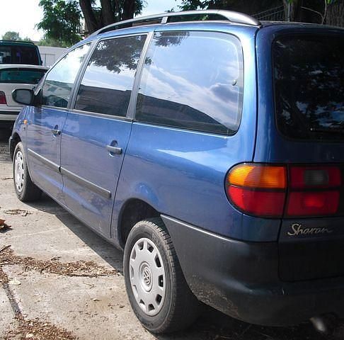 Gebraucht VW Sharan 116 PS (85 kW) 1995 Blau metallic Van / Kleinbus