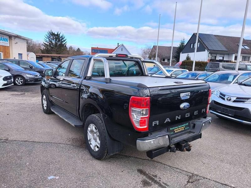 Gebraucht Ford Ranger Limited 200 PS (147 kW) 2018 Iridiumschwarz metallic Pickup