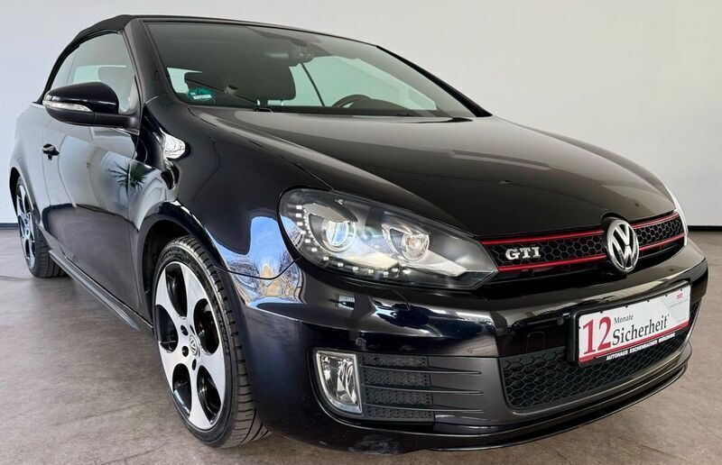 Schwarz Gebraucht 2014 VW Golf Cabriolet GTI Cabrio | 11.490 € (Guter Preis) - Bild 1/4
