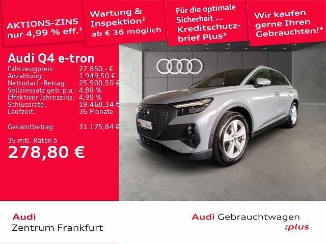Gebraucht Audi Q4 e-tron Sport 150 kW (204 PS) 2023 Kieselgrau SUV