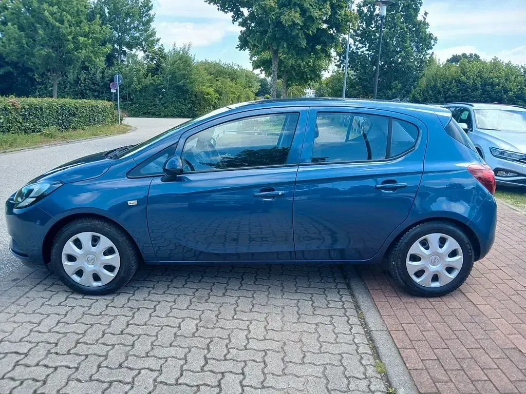 Gebraucht Opel Corsa Edition 90 PS (66 kW) 2016 Blau Kleinwagen