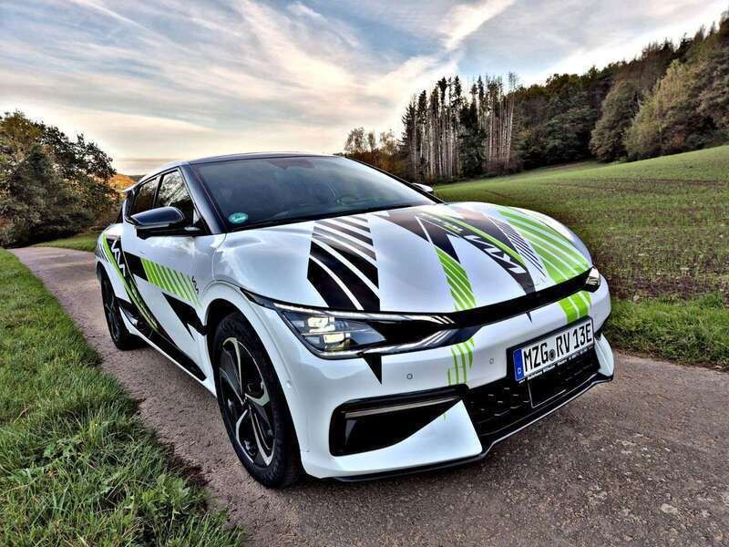 Gebraucht Kia EV6 GT-Line 239 kW (325 PS) 2024 Snow white pearl SUV