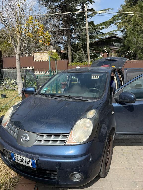 Gebraucht Nissan Note Acenta 110 PS (80 kW) 2007 Blau Kleinwagen