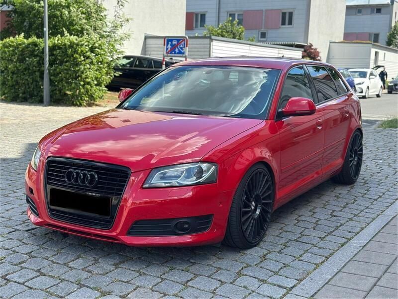 Rot Gebraucht 2008 Audi A3 Sportback Limousine | 2.400 € (Superpreis) - Bild 1/4
