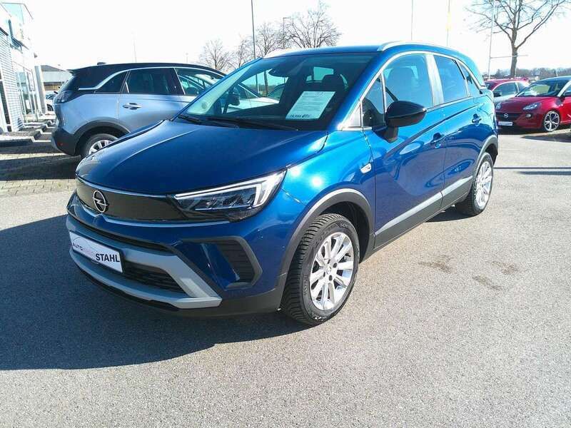 Nautic blau Gebraucht 2022 Opel Crossland X Elegance SUV | 16.999 € (Fairer Preis) - Bild 1/4