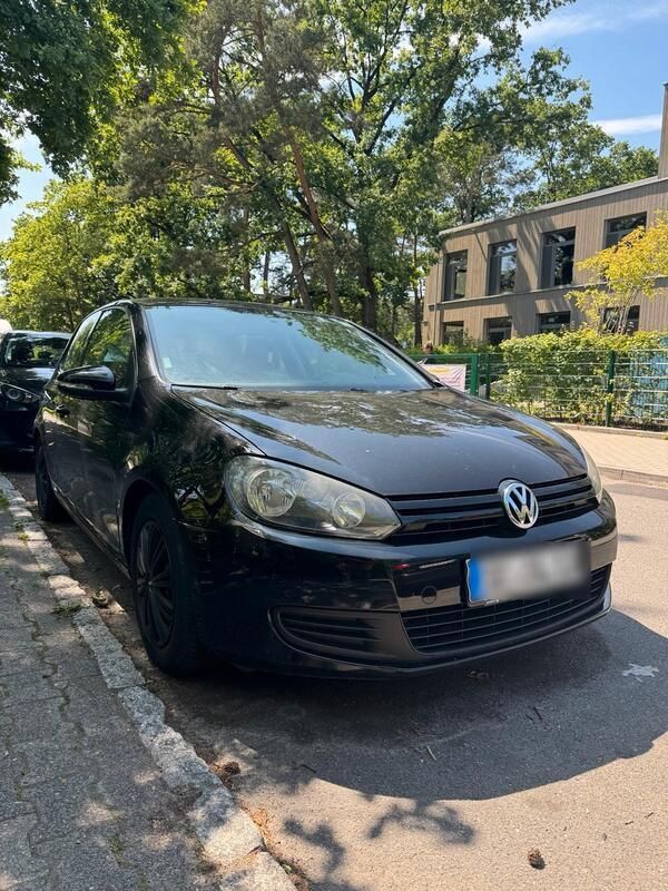 Schwarz Gebraucht 2010 VW Golf VI Limousine | 2.100 € (Superpreis) - Bild 1/4