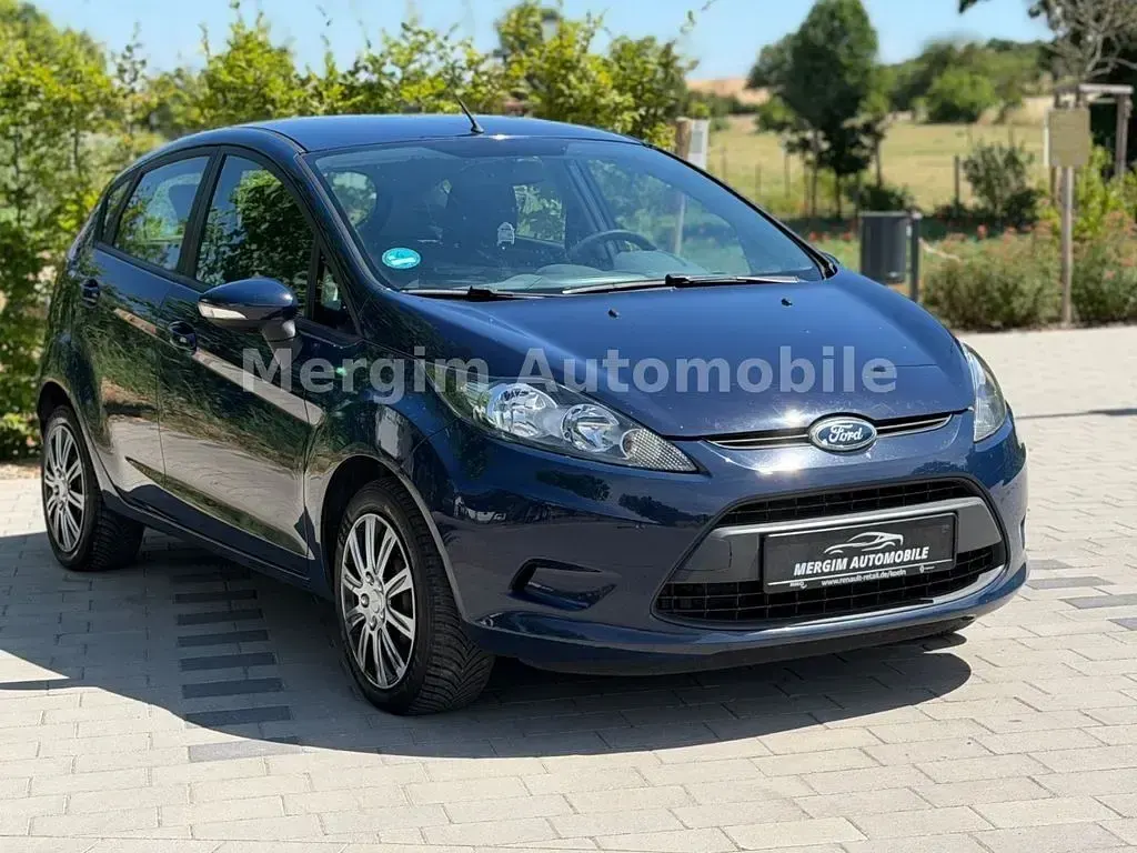 Gebraucht Ford Fiesta 60 PS (44 kW) 2010 Blau Limousine