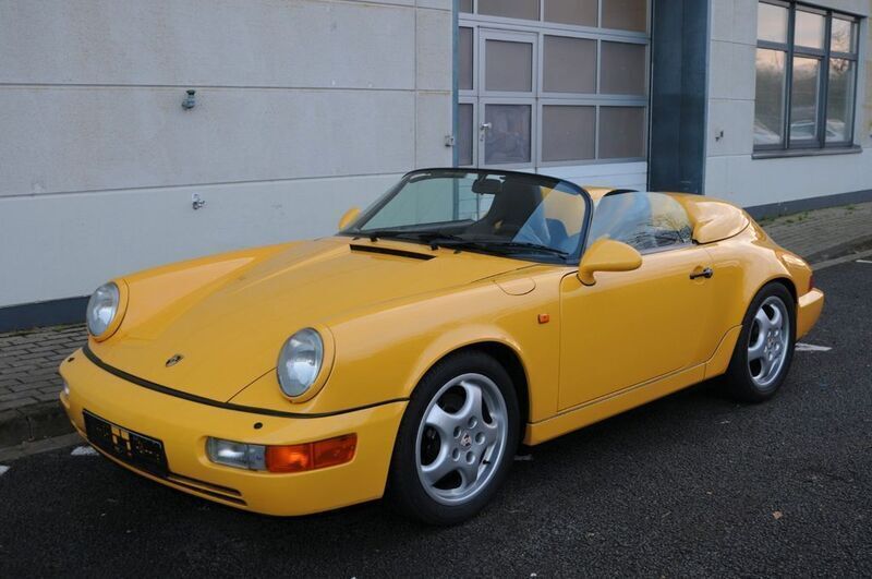 Gebraucht Porsche 964 250 PS (183 kW) 1994 Gelb Cabrio