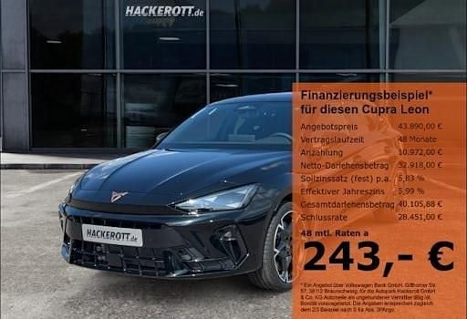 Neu Cupra Leon VZ 300 PS (220 kW) 2025 Schwarz Limousine