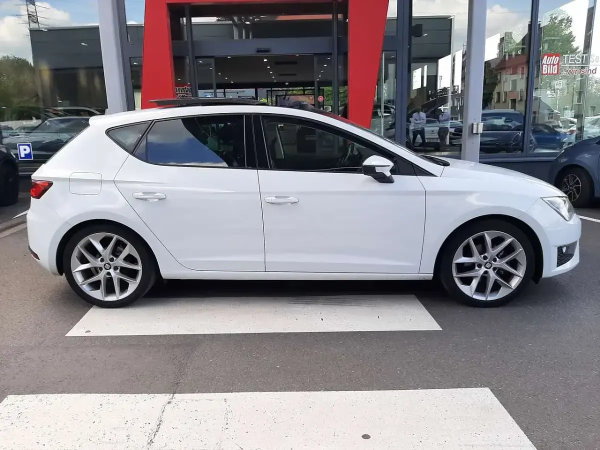 Brugt Seat Leon FR 150 HK (110 kW) 2016 Hvid Hatchback