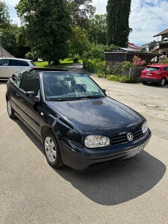 Gebraucht VW Golf 116 PS (85 kW) 2001 Schwarz Cabrio