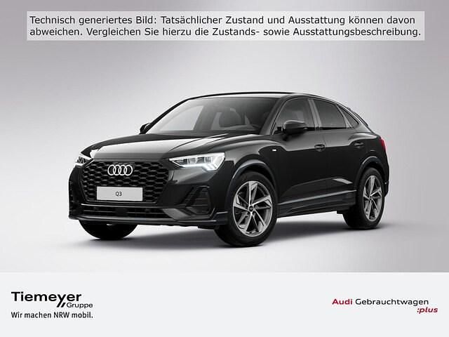 Mythosschwarz metallic Gebraucht 2025 Audi Q3 Sportback S-Line SUV | 44.280 € (Fairer Preis) - Bild 1/4