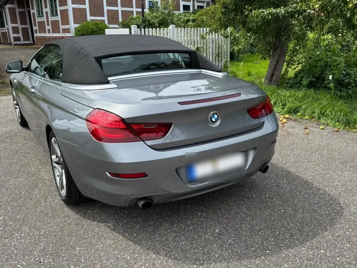 Gebraucht BMW 640 Cabriolet Comfort Edition 320 PS (235 kW) 2011 Grau Cabrio