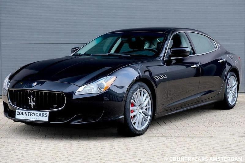 Schwarz Gebraucht 2014 Maserati Quattroporte Limousine | 23.900 € (Teuer) - Bild 1/4