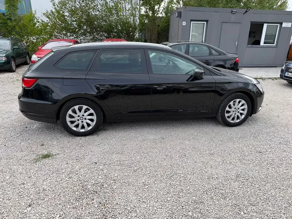 Gebraucht Seat Leon ST Style 110 PS (80 kW) 2016 Schwarz Kombi