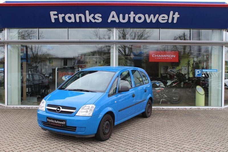 Blau Gebraucht 2004 Opel Meriva Basis Van / Kleinbus | 1.790 € (Guter Preis) - Bild 1/4