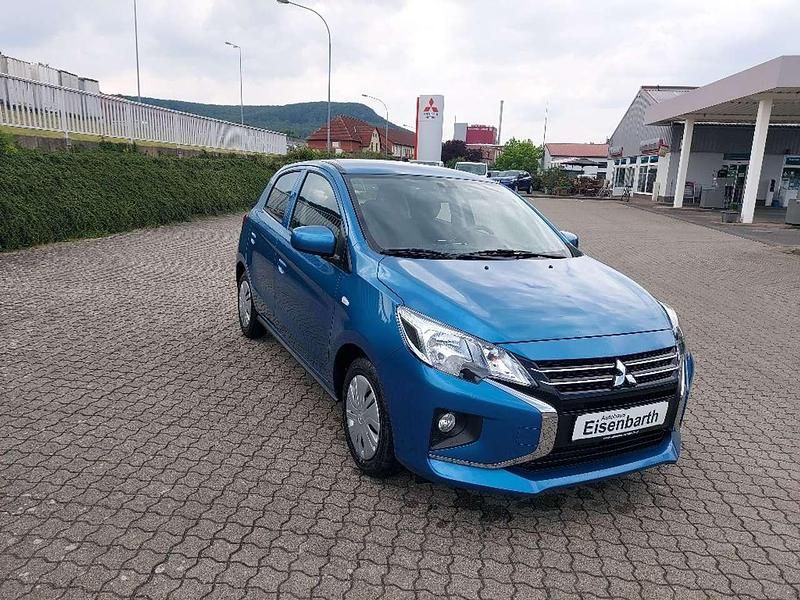 Neu Mitsubishi Space Star Select 71 PS (52 kW) 2025 Atollblau Limousine