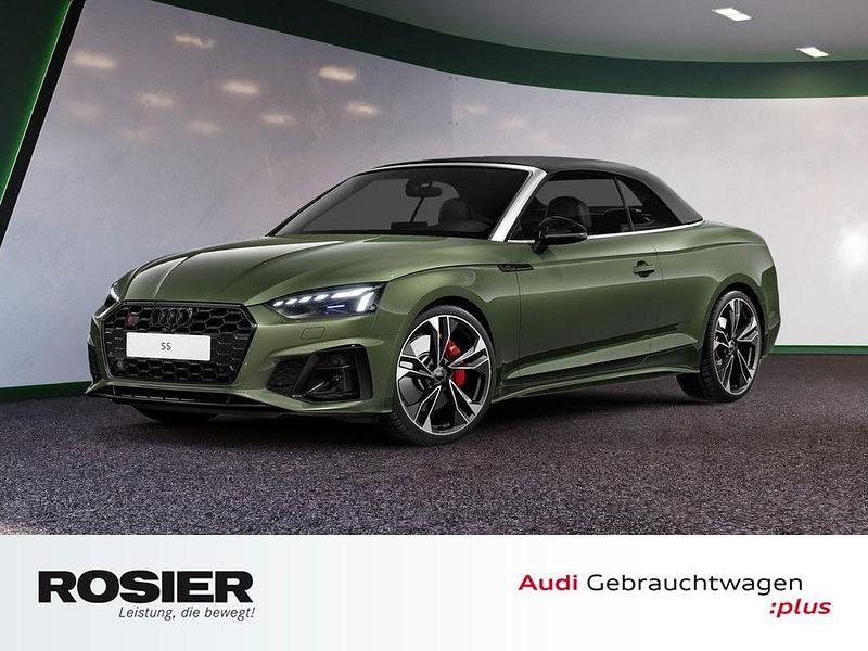 Grün / distriktgruen Gebraucht 2023 Audi S5 Cabriolet Competition Cabrio | 52.990 € (Guter Preis) - Bild 1/4