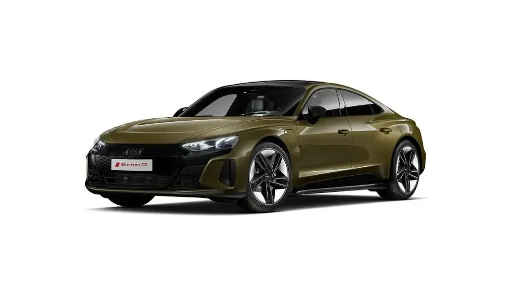 Gebraucht Audi RS e-tron GT Ambiente 439 kW (598 PS) 2021 Taktikgrün metallic Limousine