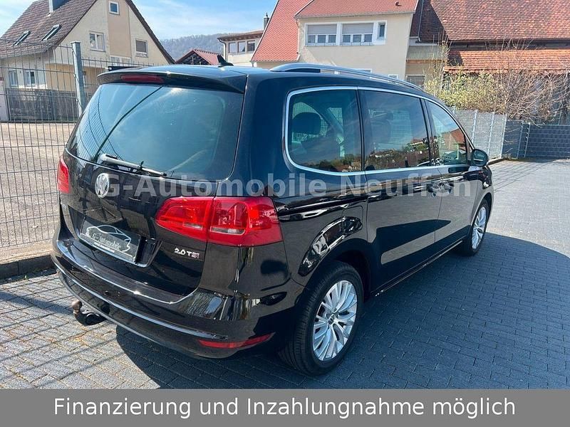 Gebraucht VW Sharan Highline 200 PS (147 kW) 2015 Schwarz Van / Kleinbus