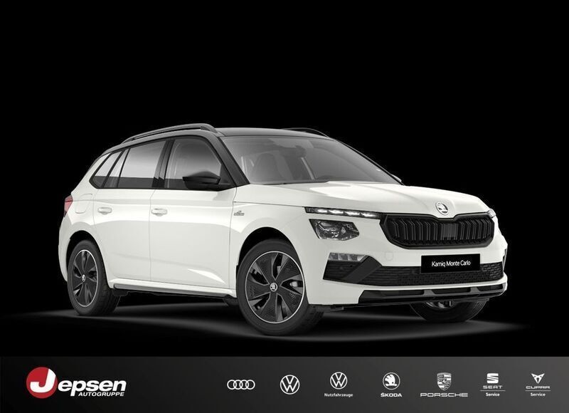 Schwarz Neu 2024 Skoda Kamiq Monte Carlo SUV | 27.570 € (Teuer) - Bild 1/4