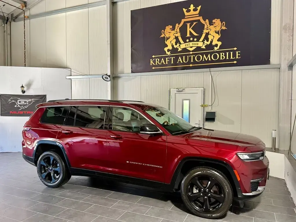 Gebraucht Jeep Grand Cherokee Limited 294 PS (216 kW) 2022 Rot SUV