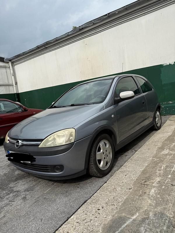 Silber Gebraucht 2003 Opel Corsa Kleinwagen | 480 € (Superpreis) - Bild 1/4