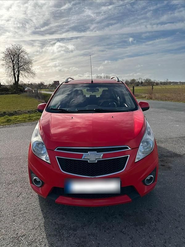 Gebraucht Chevrolet Spark LT 82 PS (60 kW) 2010 Rot Kleinwagen