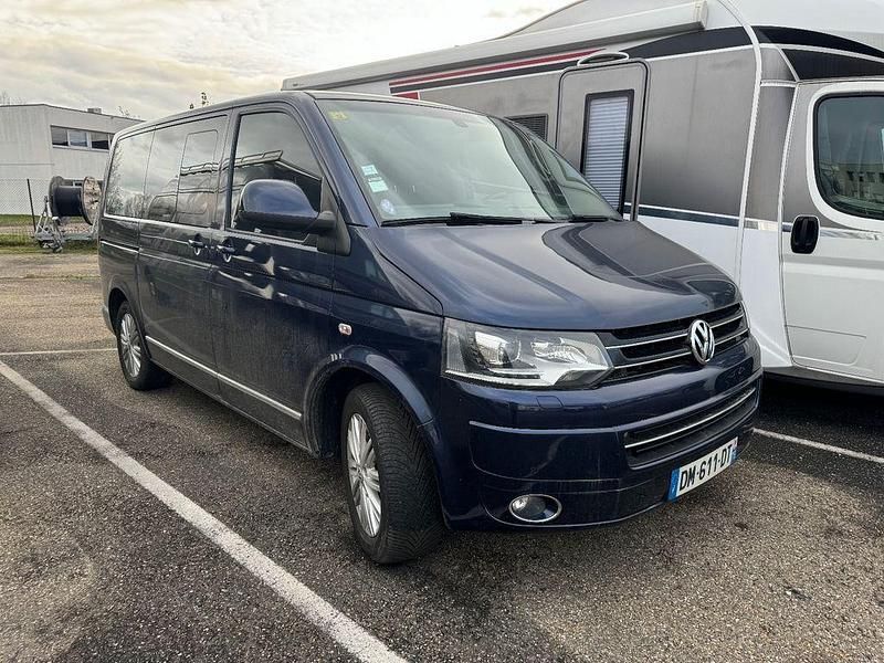 Gebraucht VW Multivan Highline 204 PS (150 kW) 2014 Blau Van