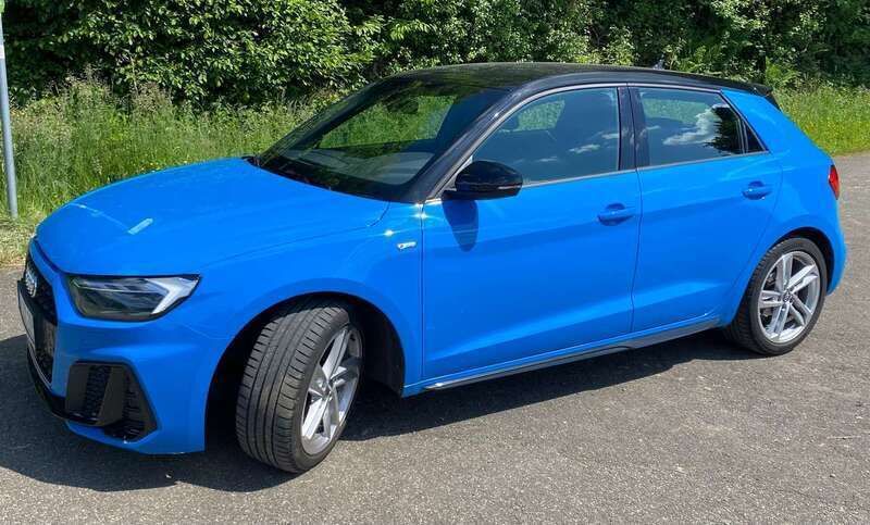 Blau Gebraucht 2019 Audi A1 Sportback S-Line Kleinwagen | 18.000 € (Guter Preis) - Bild 1/4