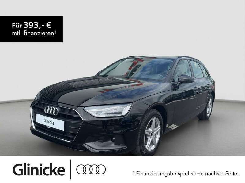Brillantschwarz Gebraucht 2023 Audi A4 Basis Kombi | 31.660 € (Fairer Preis) - Bild 1/3