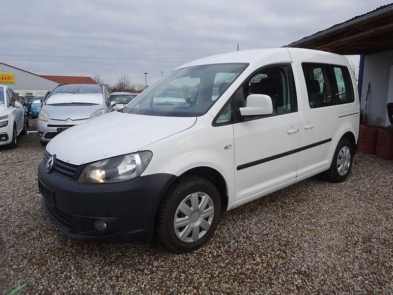 Gebraucht VW Caddy Trendline 102 PS (75 kW) 2013 Weiß Van / Kleinbus