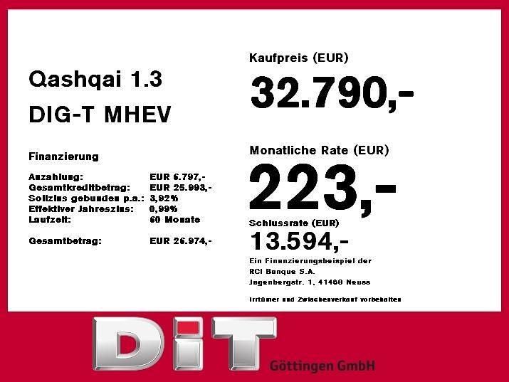 Neu Nissan Qashqai Tekna 158 PS (116 kW) 2025 Schwarz SUV